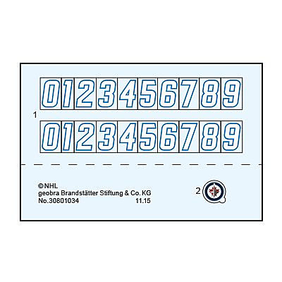 30801034_sparepart/Etikett 9020 "Goalie Winnipeg Jets"